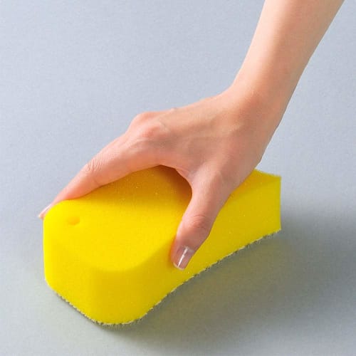 Azuma Kogyo Floor Bath Sponge for Cleaning Bathroom Grooves and Floors, BT752