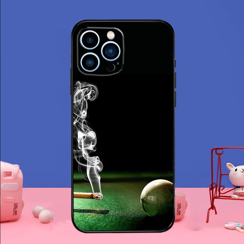 Sports billiards Phone Case For iPhone 17 16 14 13 12 11 15 Pro Max mini 15 16 Plus 16e 17 Air Bumper Cover