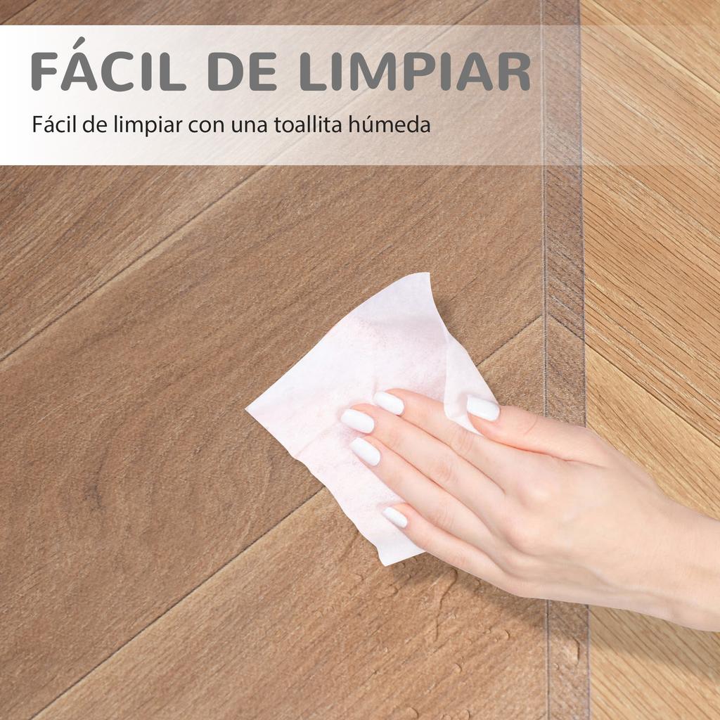 Floor Mat, Office Chair, for Carpet, 90 x 120 cm, Transparent