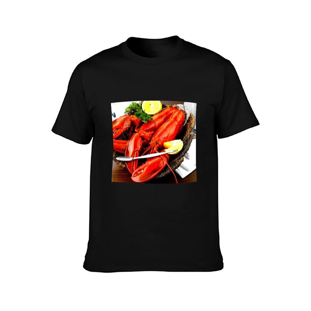 lobster photo with high resolution quality TShirt Sports Casual Breathable Tee Shirt