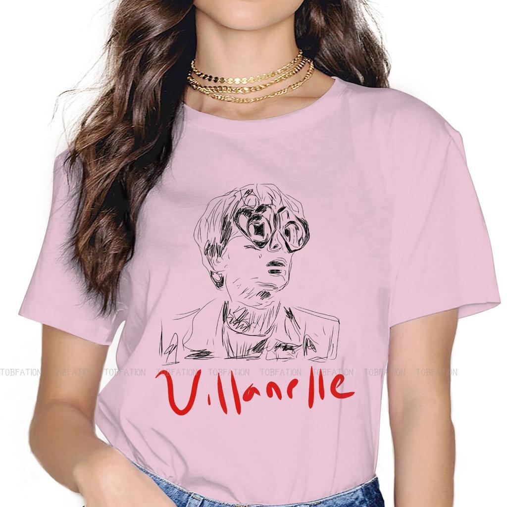 Killing Eve Villanelle Killer T-shirt Unisex Ragazza 4XL Fresca Base Tempo Libero Maglietta Novità Larga