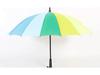Automatic 16-Rib Rainbow Umbrella with Long Handle and Custom Logo
