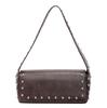 Rivet Small Bag Women's New Fashion Broadband Underarm Small Square Bag Autumn and Winter Retro Commuter Shoulder Bag