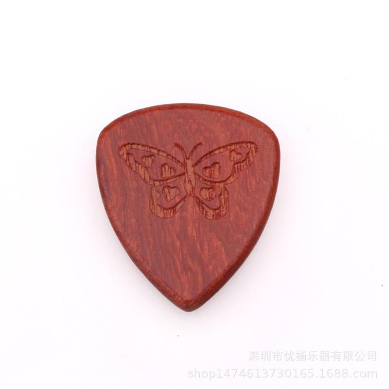 Gitarrenplektren Plektrum Massivholz Fingerplektren Musikinstrumentenzubehör