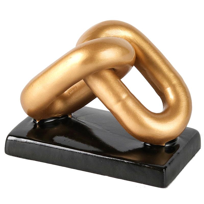 

Легкі розкішні креативні абстрактні художні ланцюгові прикраси Дизайнерська сучасна модель Кімната Продажі Офіс Офісні м які прикраси