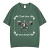 Hebst du überhaupt mittelalterliches T-Shirt Lustiger Fitnessstudio-Ritter Gewichtheben T-Shirts Unisex Baumwolle Lässig Übergroß Kurzarm T-Shirts