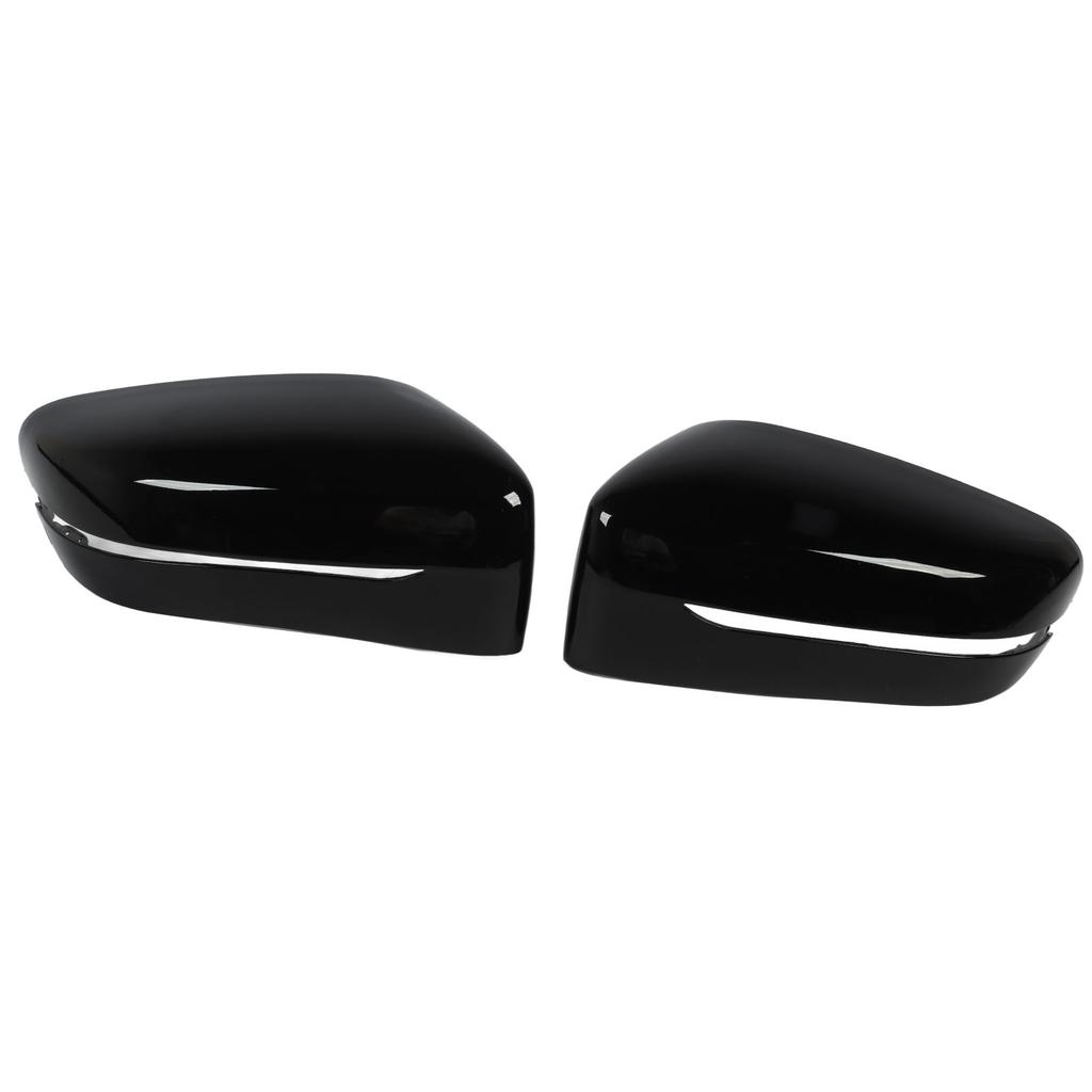 2ks Krytka zpětného zrcátka 51167422719 Lesklá černá krytka bočního zrcátka pro řadu 5 Series 6