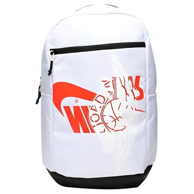 Vászon laptop táska, Kosárlabda táska, Hátizsák Trombita Uniszex Fehér Jordan 8A0167-001