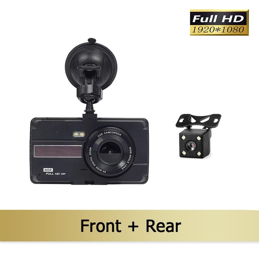 4''Screen for Car DVR Dash Cam HD 1080P Motion Detection Front Rear View Camera Auto 2 In1 IR Night Vision Car Accessories