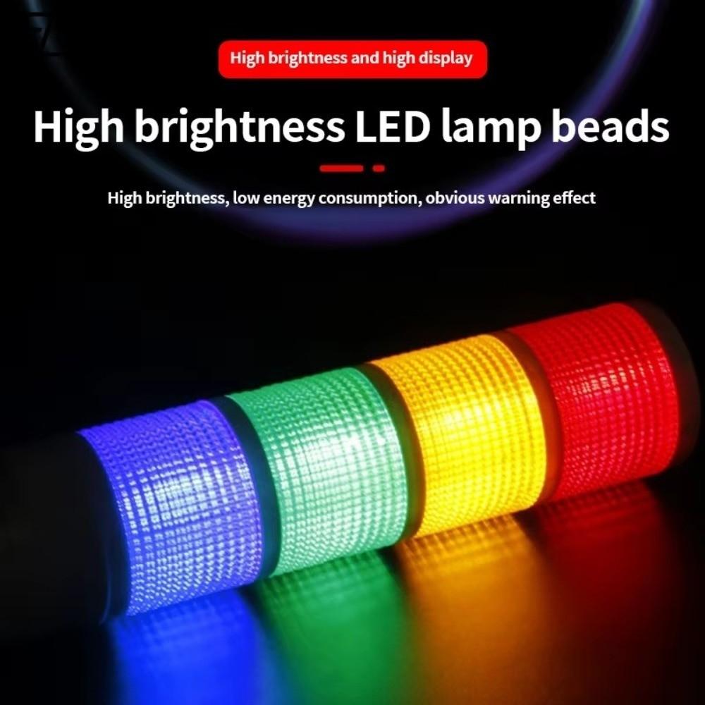 DC12-24V AC220V Led Stack Lights Steady Flashing Industrial Signal Lamps Led Signal Tower Light