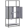 Vidaxl Armadio Alto, Rovere Sonoma Grigio, 68X35X139 Cm