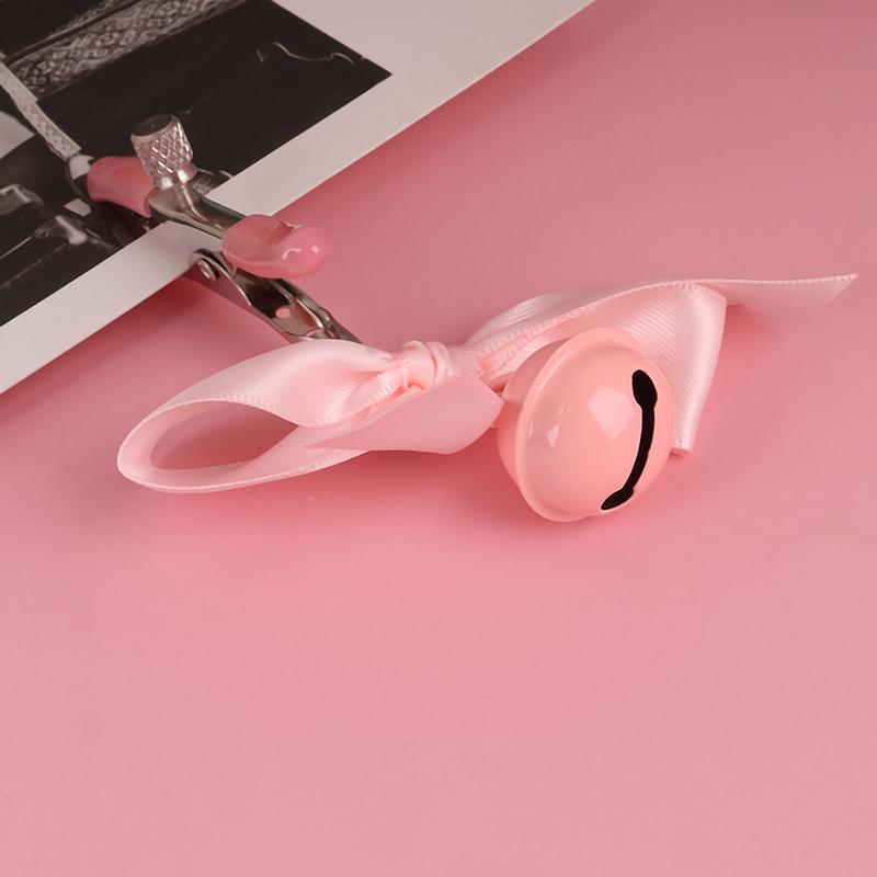 Adjustable Nipple Clamp Breast Small Bell Adult Fetish Flirting Teasing Sex Toys