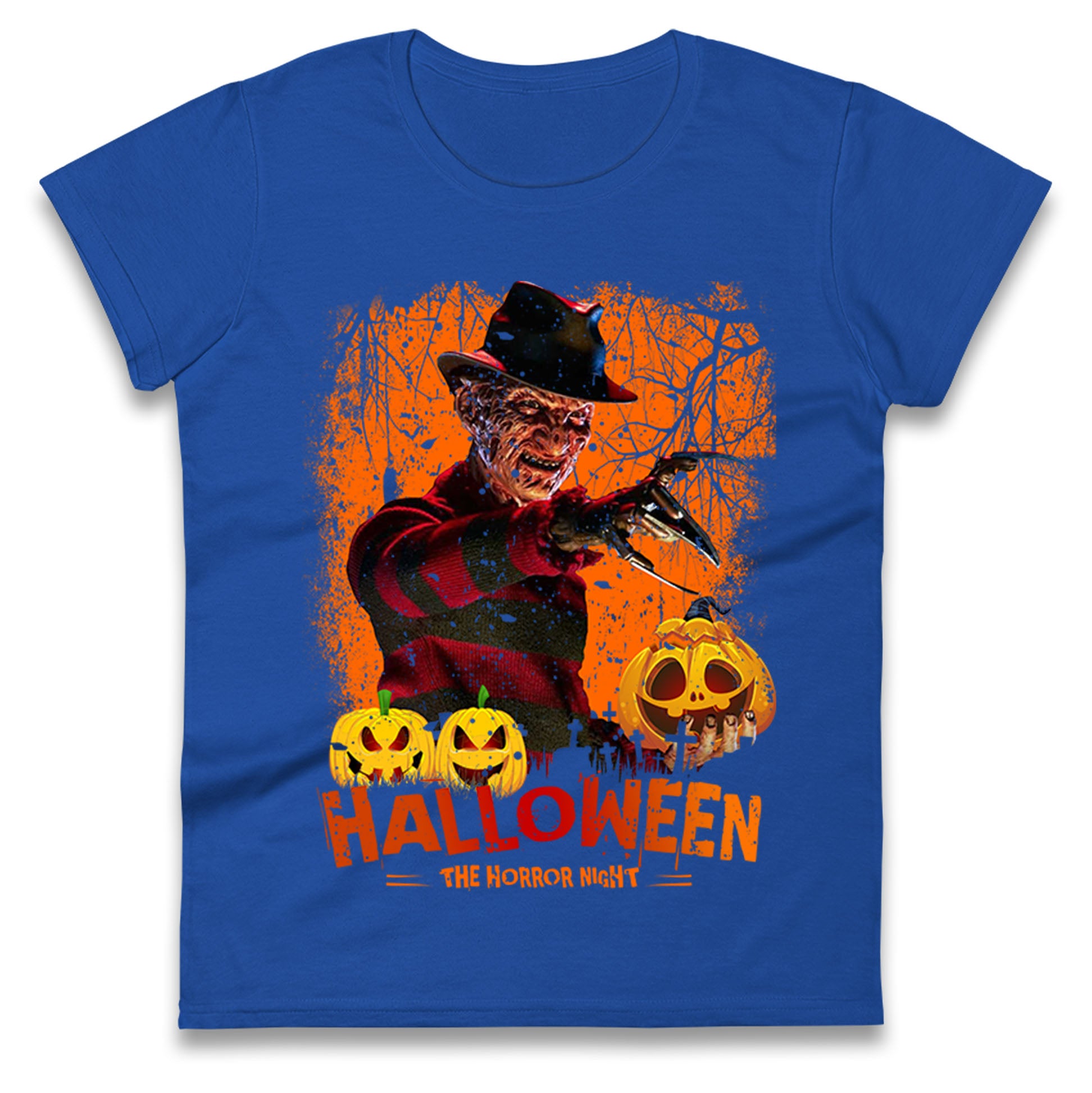 Freddy Krueger Halloween Horror Night Womens T Shirt Mens Tops Tees Unisexs 4XL
