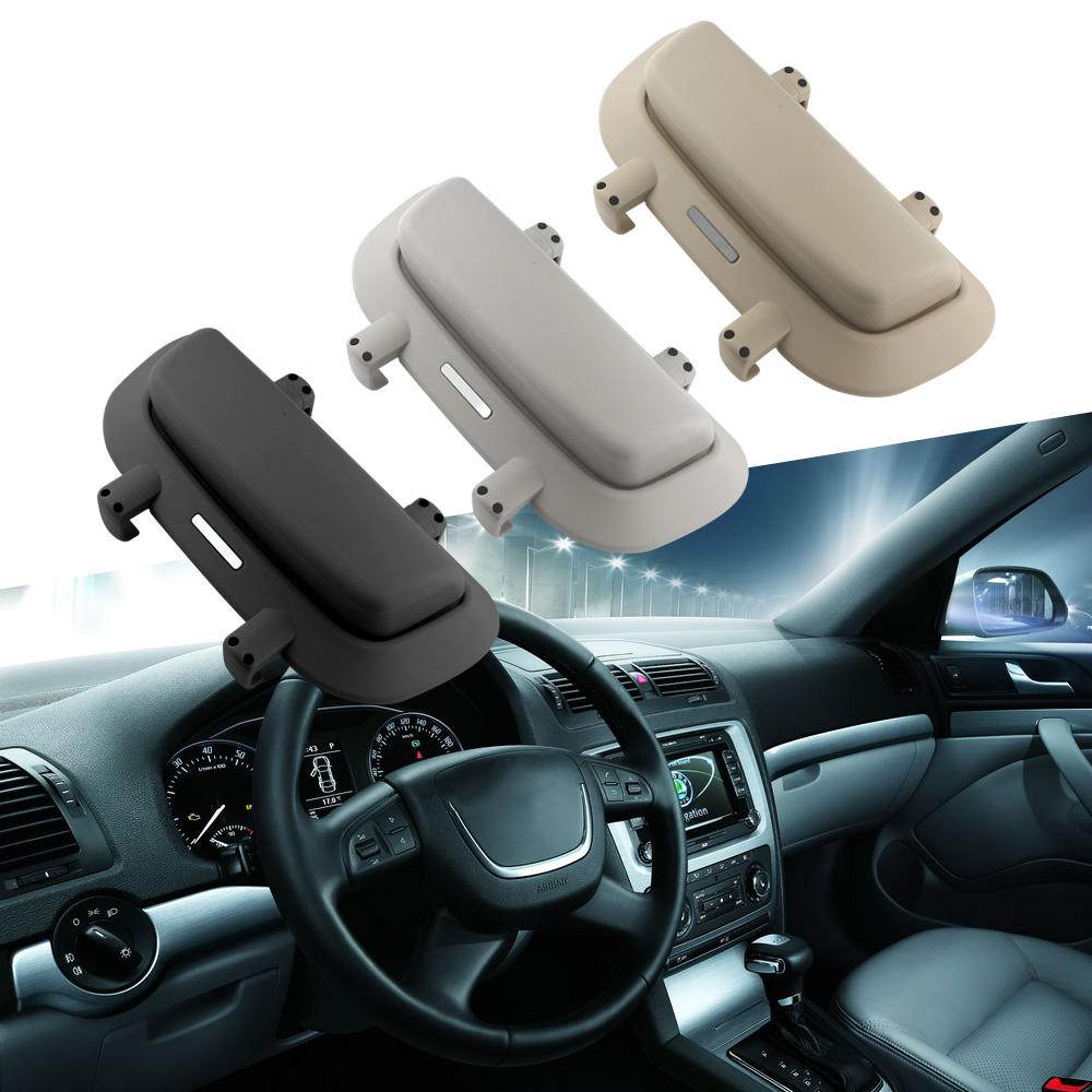 Car Glasses Box Portable Press Switch Sunglasses Holder Support Driver Goggle Case Car Sun Visor Eyeglasses Storage Box