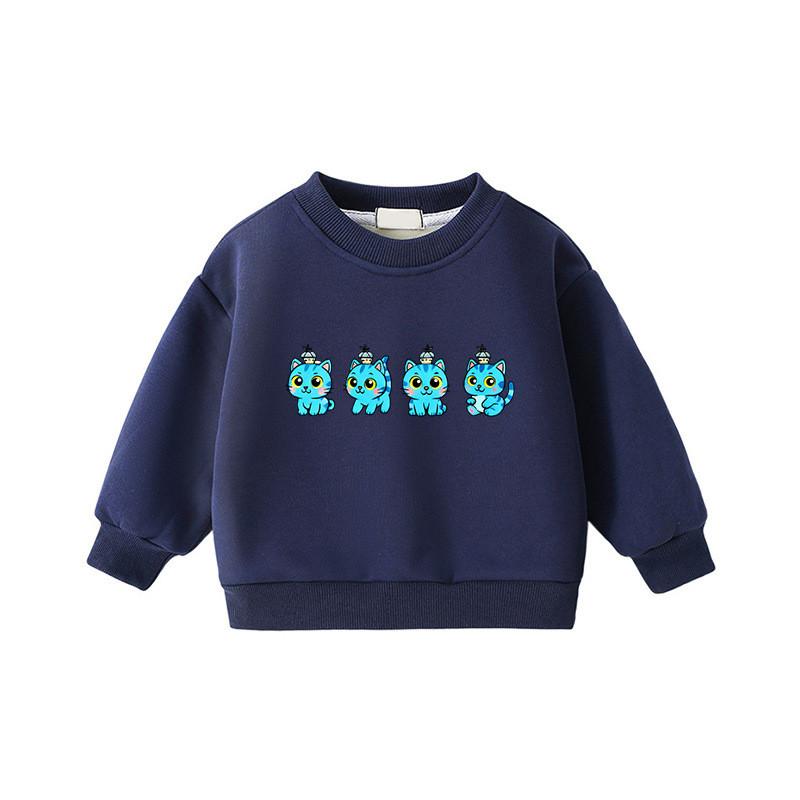 Kids Girls Sweatshirt Fashion Cute Depry Kpop Hunters Rumi Zoey Mira Print Long Sleeves Top