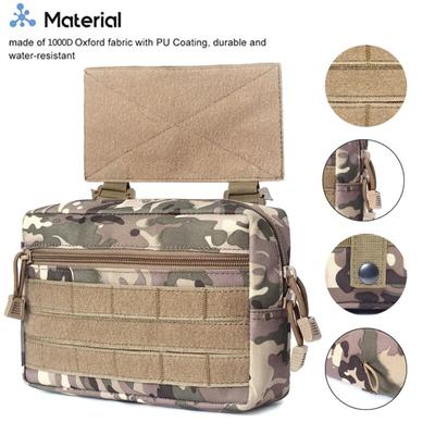 Outdoor Tactische Pouch EDC Nylon Molle Utility Organizer Pouch Toolkit Mes Pouch Opbergtas Waterdichte Jacht Veld Pouch