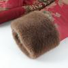 Grandma Winter Cotton Jacket: Stylish Women's Chinese-Style Velvet-Enhanced Coat for Elderly Moms