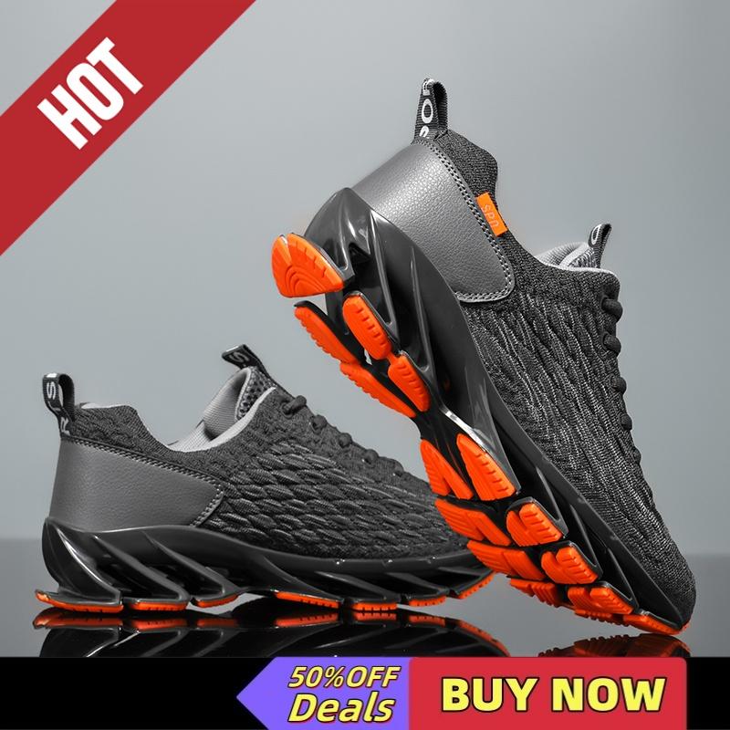 Trend Sneakers Men Running Shoes Sports Breathable Comfortable Men Athletic Outdoor Hiking Shoes Sneakers Leisure Footwear Male