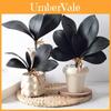Foglie di Phalaenopsis Finta PU Plastica Morbida Decorativa Fogliame DIY per Matrimonio Decorazione Casa
