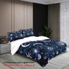 3pcs Sun and Moon Pattern Fashionable Printed Bedding Set 1 Duvet Cover+2 Pillowcases Suitable for Girls and Women Bedroom