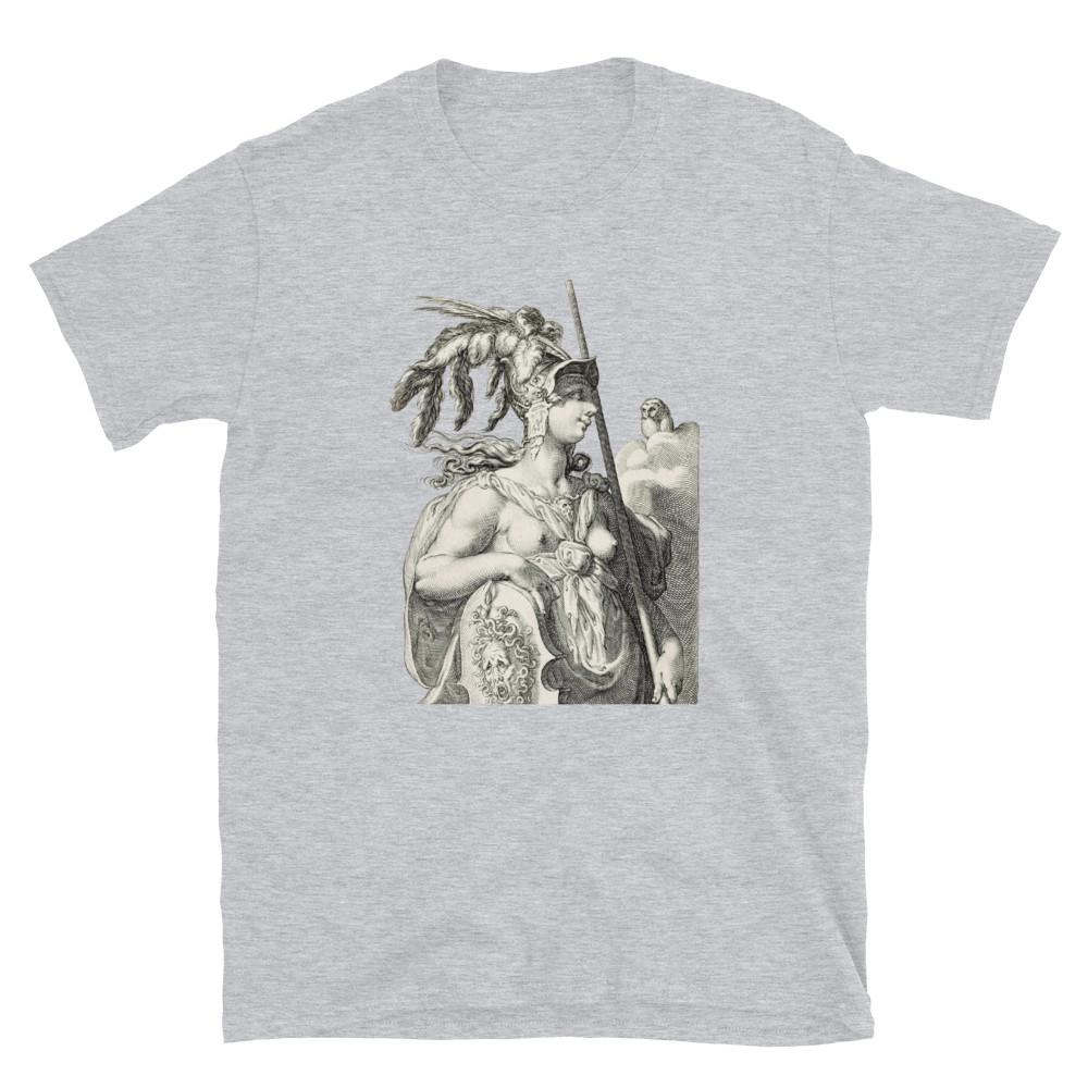 

Minerva#039;s Insight Ancient mythology Greek Gods Goddess Printed TShirt Unisex T-Shirt S