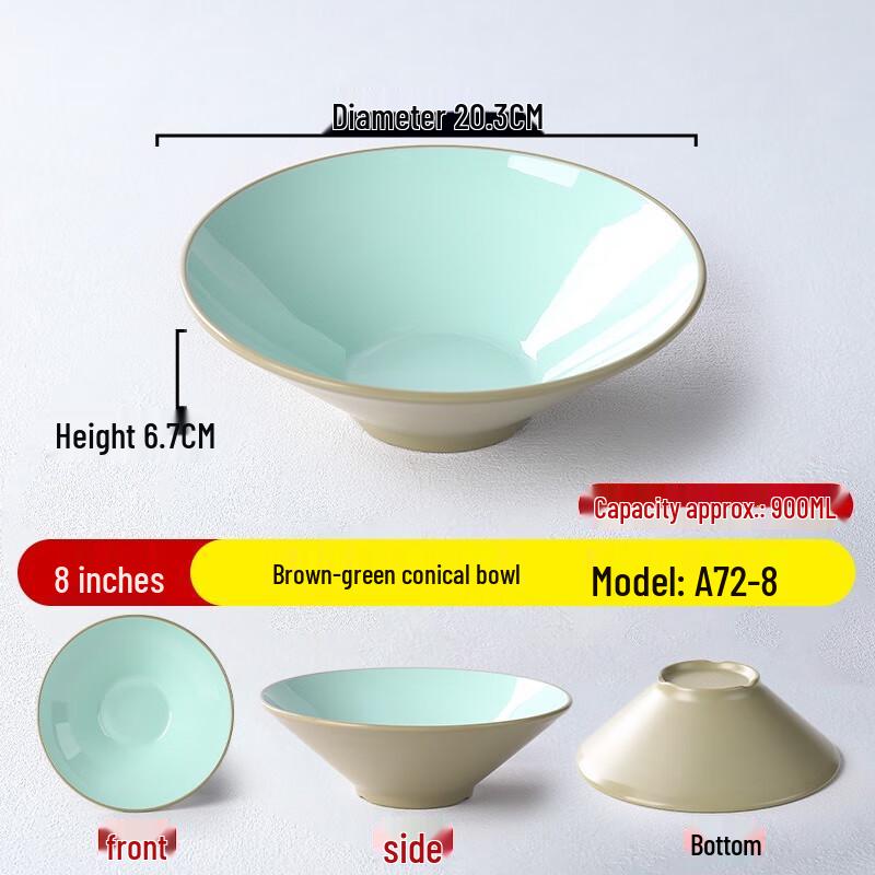 

Nordic Melamine Commercial Noodle & Soup Bowl
