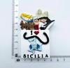 Italy Travelling Firdge Magnets Milan Sicily Tourism Souvenirs Fridge Stickers Home Decor Wedding Gifts Magnetic Stickers