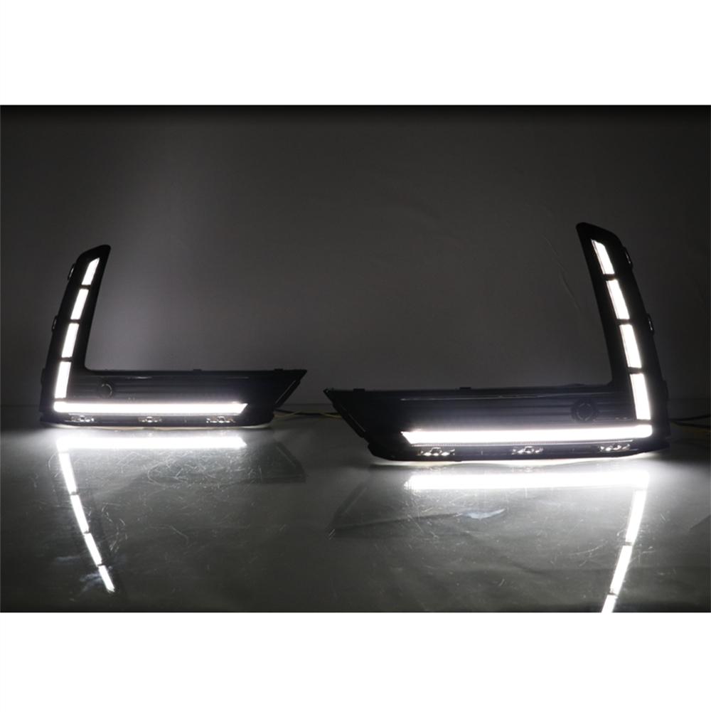 LED DRL Daytime Running Light Fog Lamp Turn Signals For Honda CR-V CRV 2023 2024