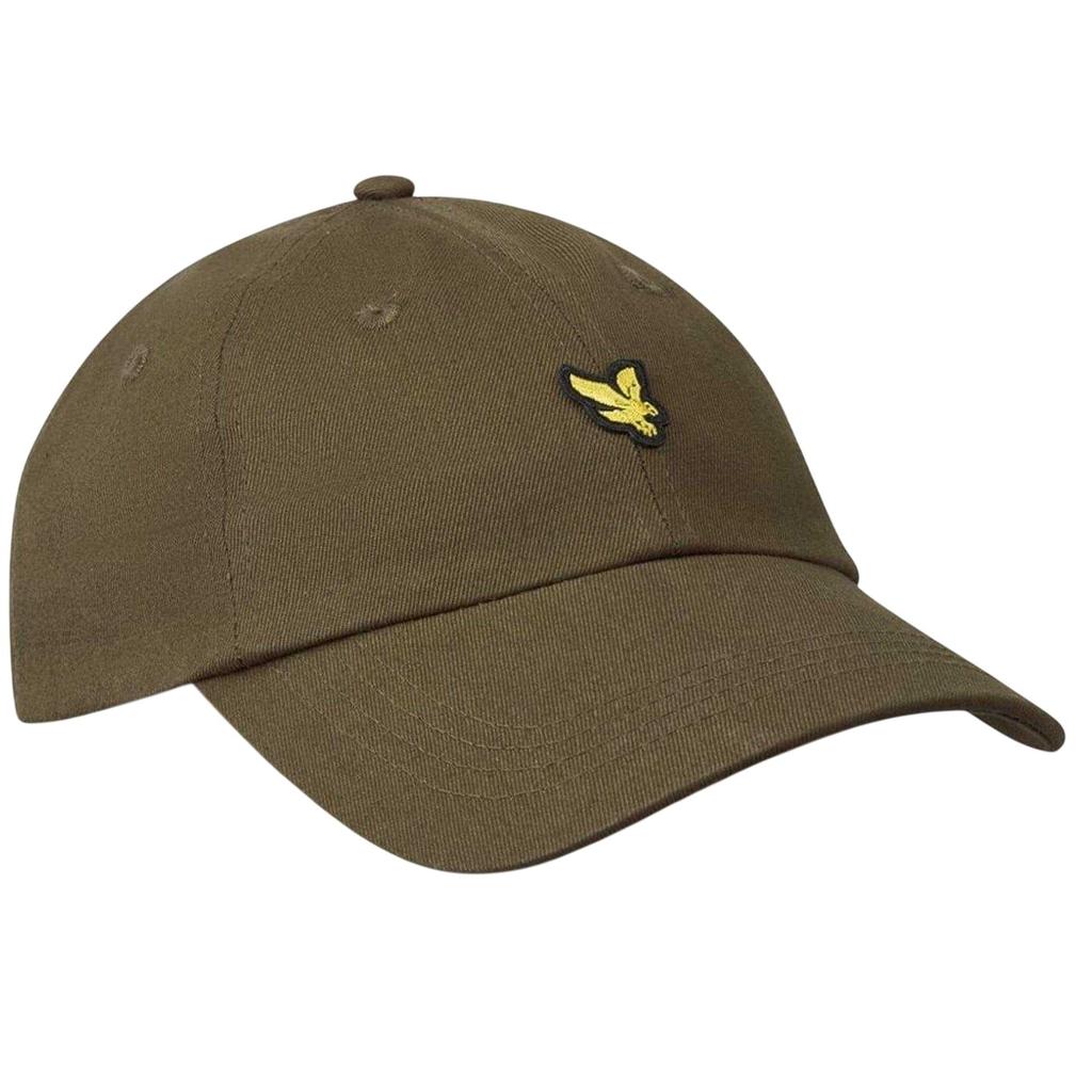 Lyle & Scott Bestickte Baumwoll-Dad-Cap