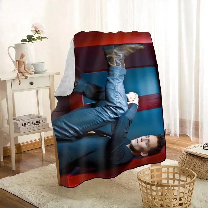 New Arrival Tom Hiddleston Blankets Printing Soft Blanket Throw On Home/Sofa/Bedding Portable Adult Travel Cover Blanket