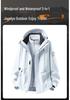 Luotuo 2026 Women's Custom Print 3-in-1 Mountaineering Jacket Set