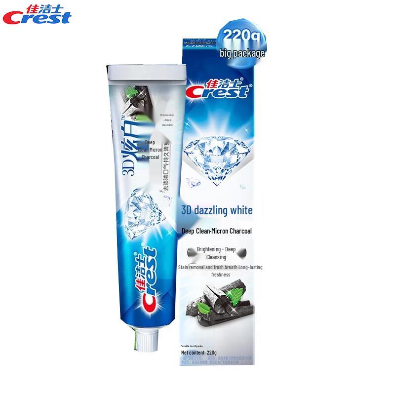 

Crest 3D White Micro Charcoal Toothpaste