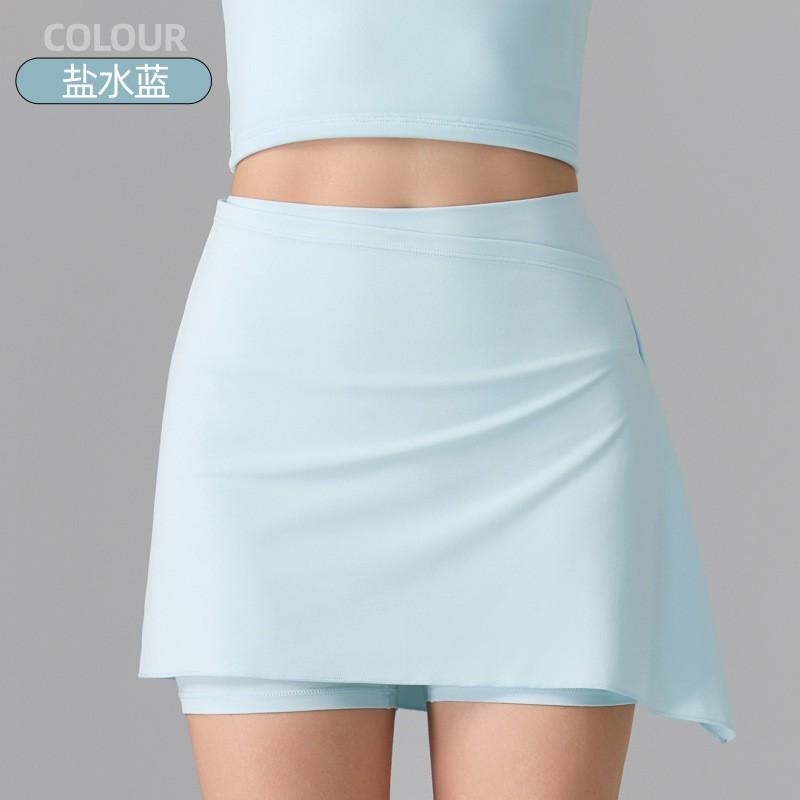 Two-piece Sports Shorts Anti-exposure Running Fitness Tennis Badminton Pilates Yoga Culottes Spring Summer XL