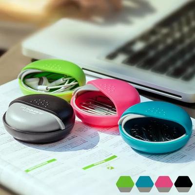 Round Pill Box Mini Spin Pill Organizer Pill Box Spin Pill Container Pastilleros De Medicinas Pill Organizer Medicine Box