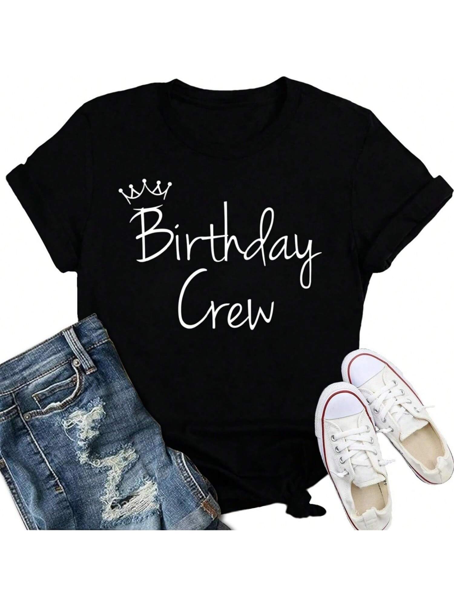 Birthday Shirt For  It s My Birthday T-Shirt Bday Party Matching Crewneck Tee S разноцветный