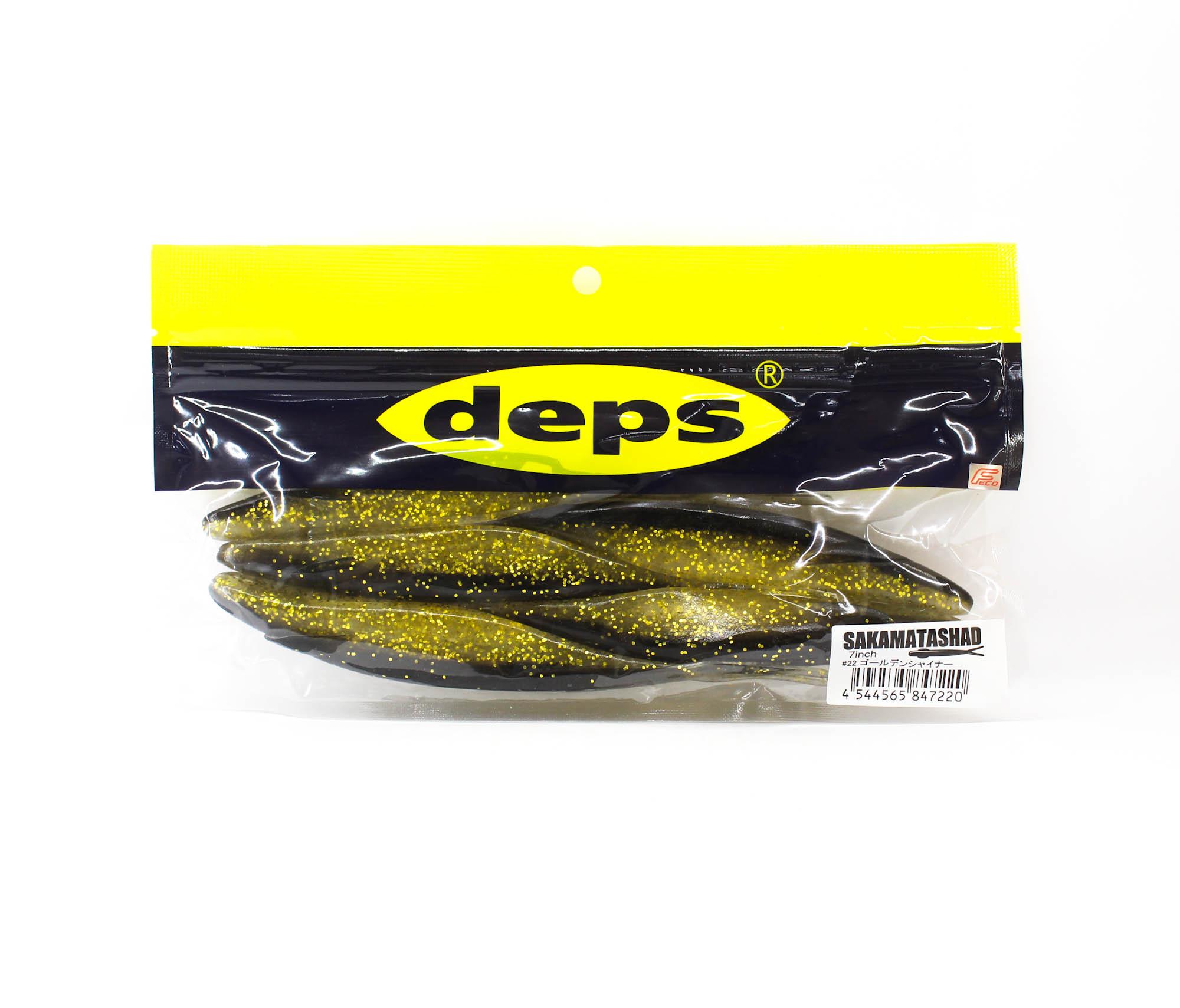 

Мягкая приманка Deps Sakamata Shad 7 дюймов 22 (7220)