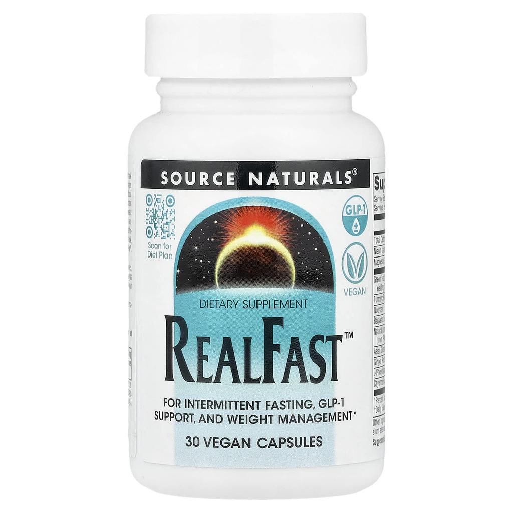 Source Naturals RealFast™, 30 Veggie Capsules