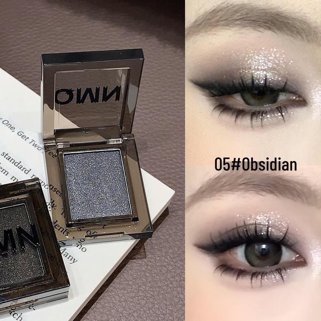 QMN Misty Starlight Matte Eyeshadow: Long-lasting, Pigmented, Natural Earth Tones, Light Makeup.