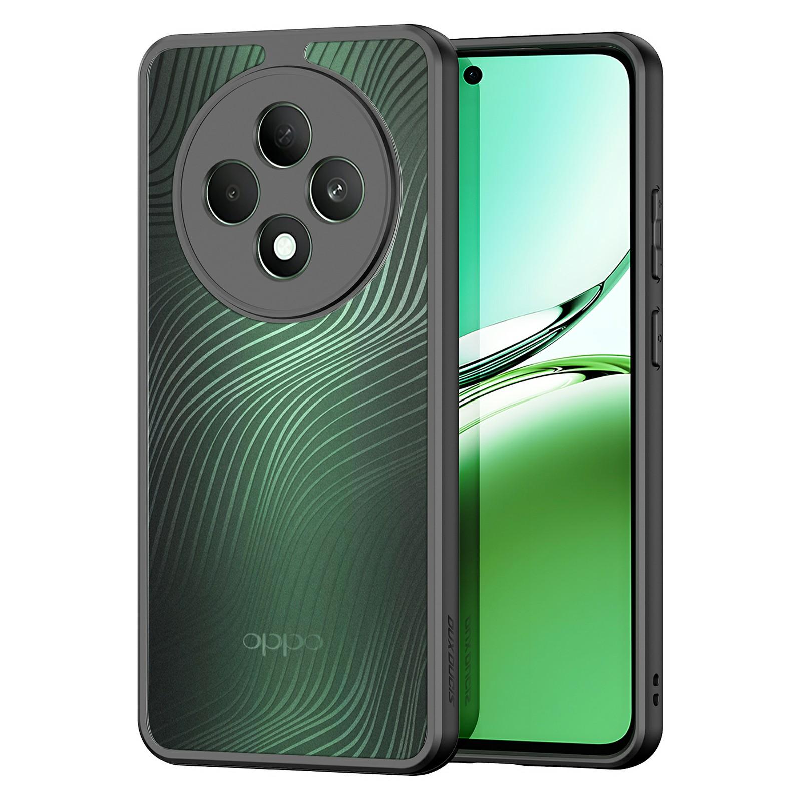 

DUX DUCIS Aimo Series For Oppo Reno12 F 5G/4G/F27 5G Case TPU+PC Matte Phone Cover (REACH Certification) Black