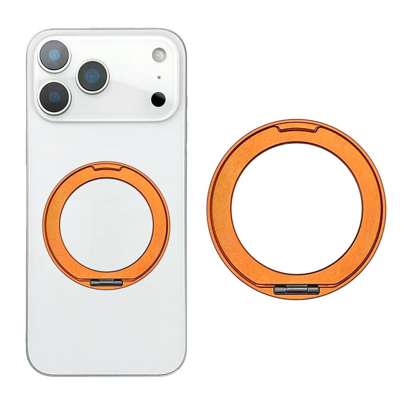 Magnetický držák kroužku pro Magsafe iPhone 17 Pro Max 17E 16E 16 Plus 15 14 13 12 11 Xs Mag Safe 360° otočný držák Příslušenství k pouzdru na telefon
