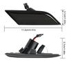 2 stk 12V Gult Sidespeillys Dynamiske LED Sidemarkeringslys Blinklys For VW For Transporter T6.1 Facelift 2020-Opp