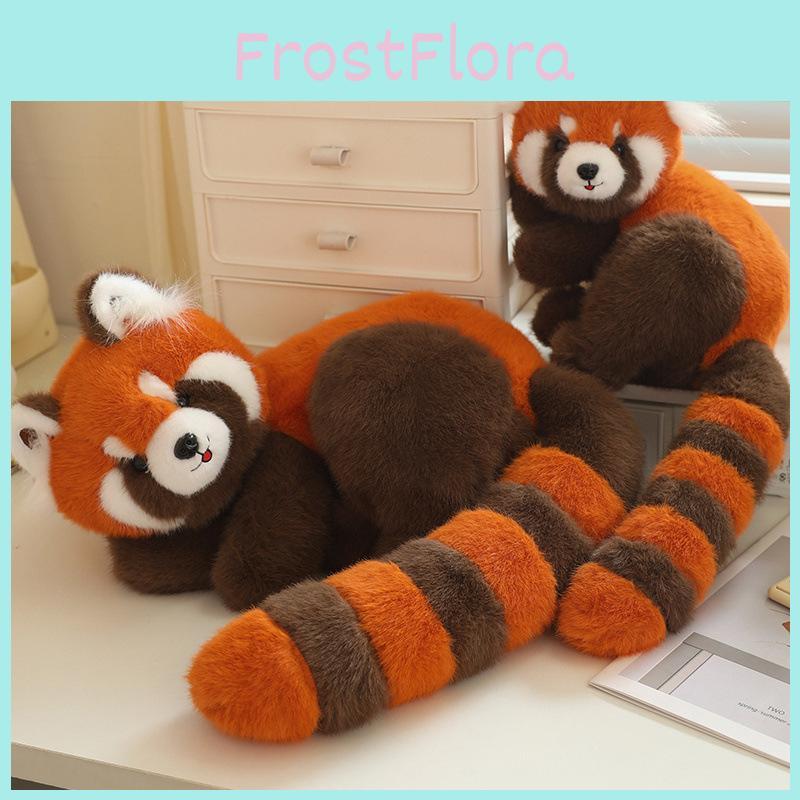 Raccoon Brown Plush Toys Animal Stuffed Dolls Cartoon Decoration Kids Gifts