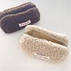 Lambswool Lamb Hair Cosmetic Bag Soft Pencil Case Make Up Organizer Pencil Bag Desktop Storage Bag