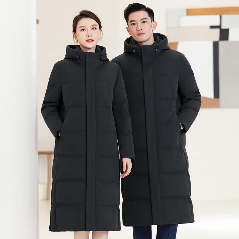 

TLUOMAN Премиальная профессиональная унисекс длинная пуховая куртка с капюшоном 4XL