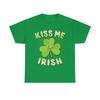 Kiss Me I'm Irish Graphic Tee Shirt