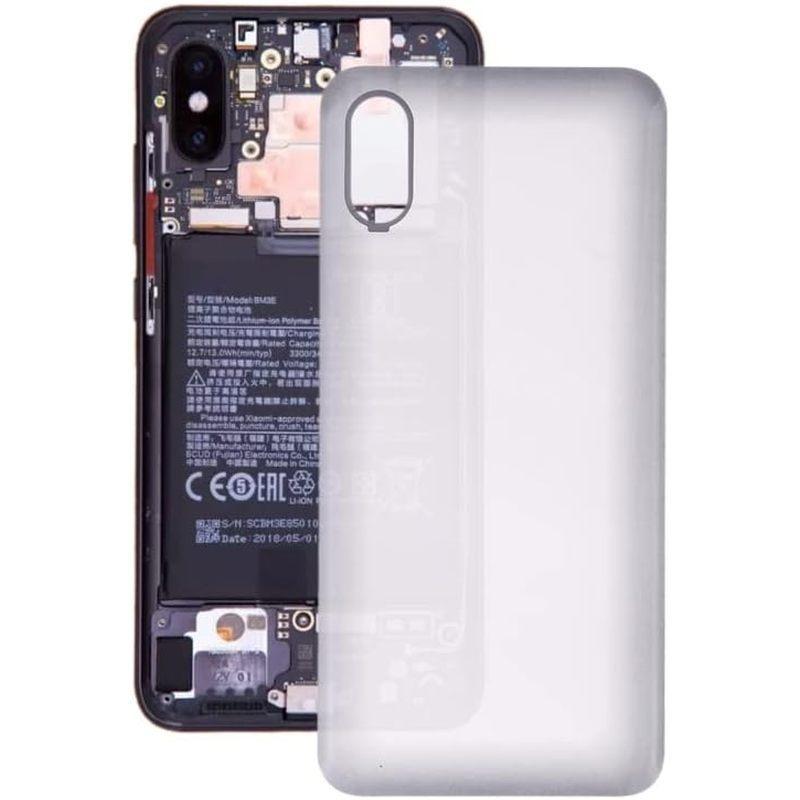 Ersatzteil Akku-Rückseite für Xiaomi Mi 8 Explorer(Klares Weiß)