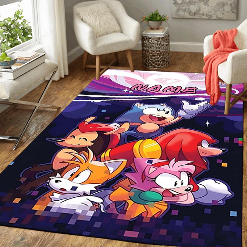 Custom 1Pc Sonic Adventure Through Dreams Rug Office Carpet Indoor Outdoor Entrance Doormat Nonslip Soft And Comfortable Living Room D2915337