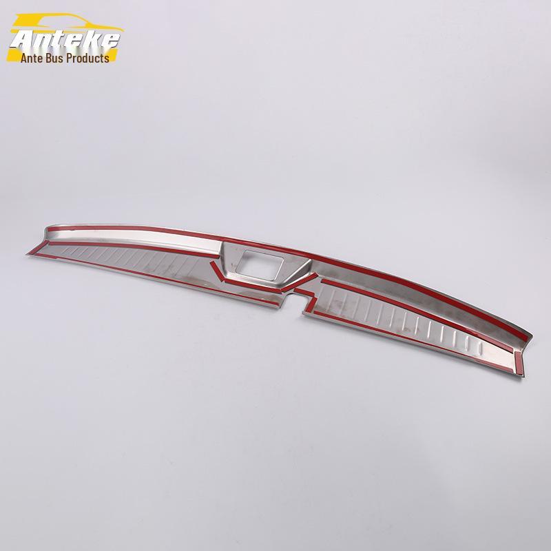 Compatible with 17 Patrol Models, Stainless Steel Rear Guard Plate Trunk Protection Pedal Accessory.