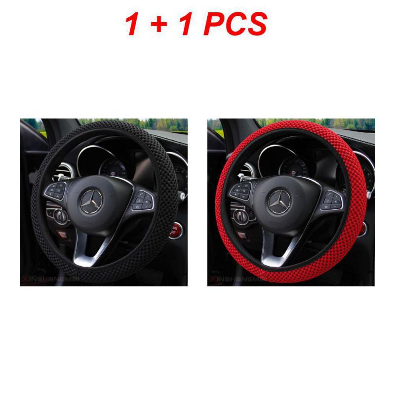 

2PCS Universal Wheel Sleeve Covers Skidproof Soft Comfortable Highly Recommended Anti-slip Premium Quality Soft Steering