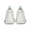Anta Cement Bubble 2.0 Anti Slip Wear Resistant Low Top Basketball Shoes Men's White Green Sneakers 112221610-1